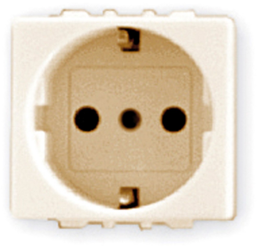 10pz presa di sicurezza unel 2p+ t cod:ferx.vit23517