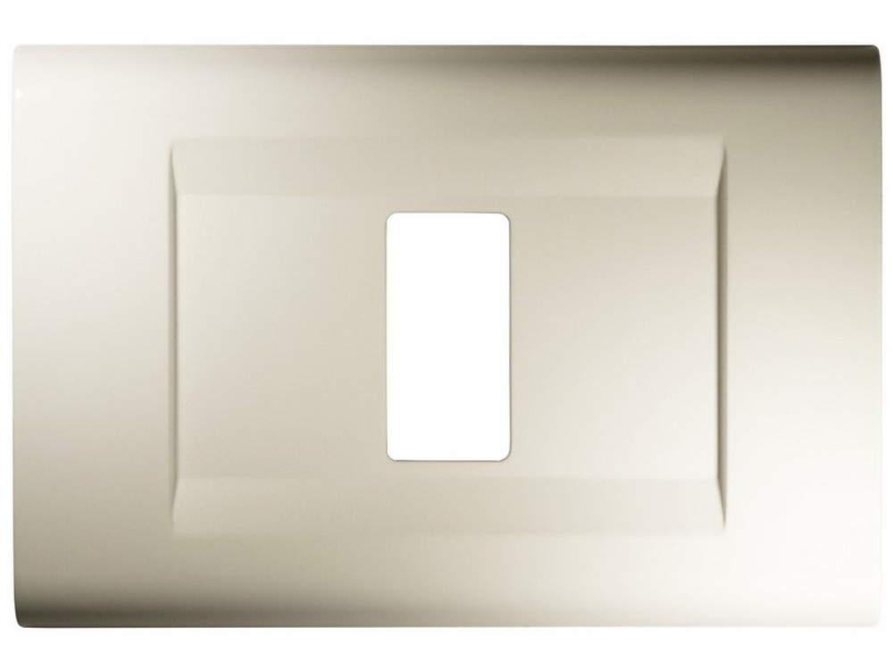 50pz placca click col. bianco 1 posto cod:ferx.vit23534