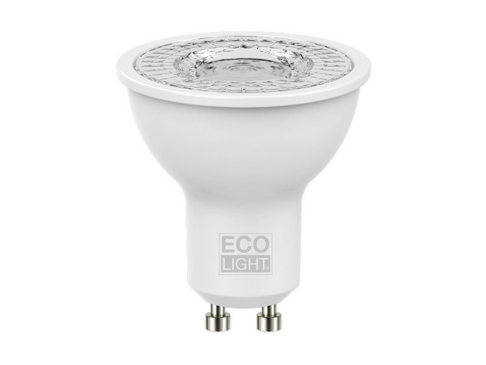 10pz lampada a led spot gu10 fascio 110¦ luce fredda 6 w cod:ferx.vit44131