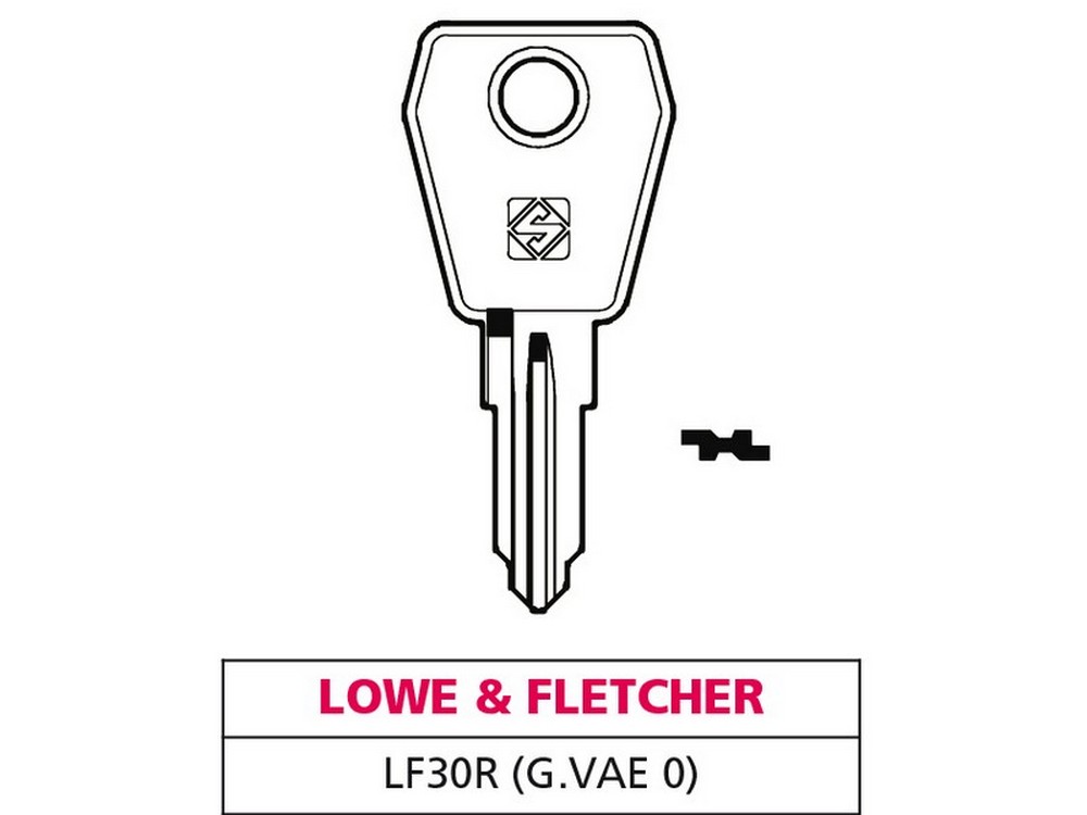 Image of 20pz chiave asc lf30r (g. vae 0) lowe &amp; fletcher cod:ferx.vit47586