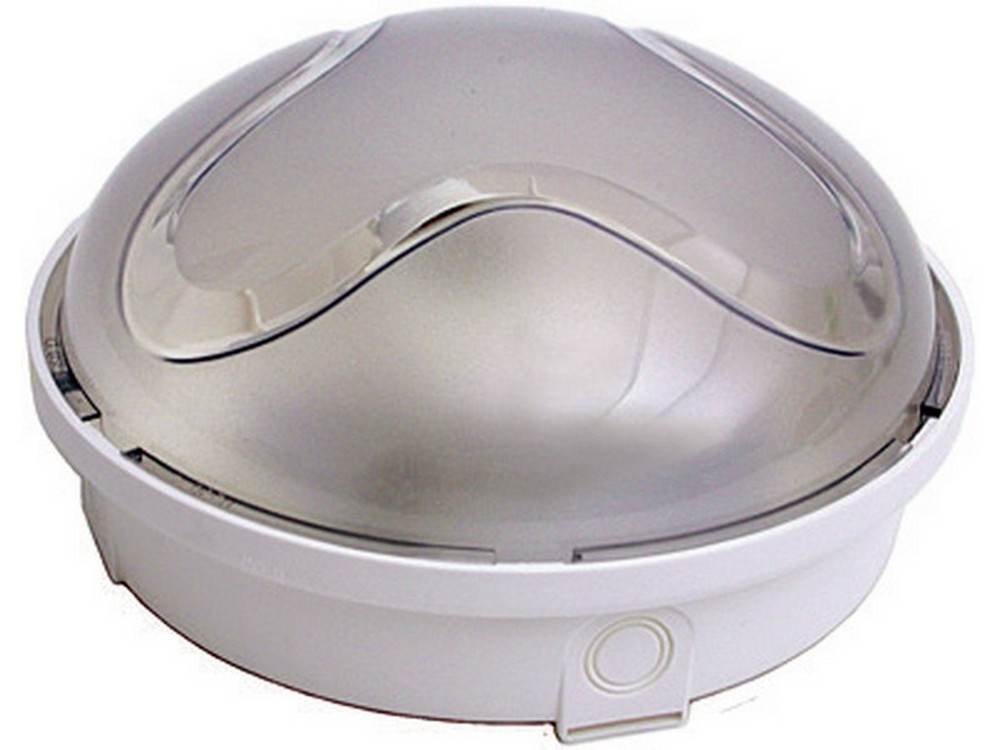 plafoniera panda mini led 12w bianca tonda ï cm.21,5x11 h cod:ferx.vit44811