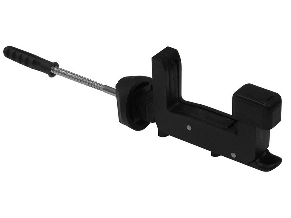 25pz fermaimposte a scatto nero vite mm.120 + tassello cod:ferx.vit39382