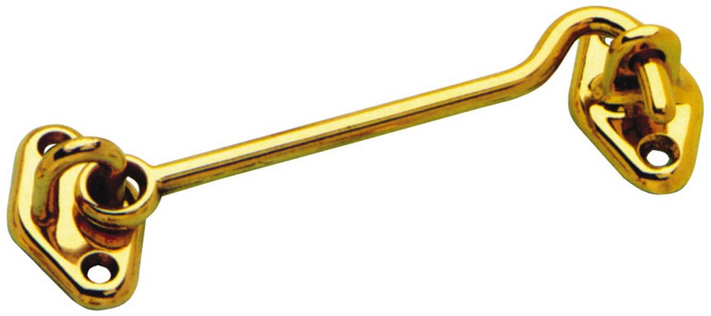 10pz gancio fermapersiane ottone lucido mm. 80 cod:ferx.vit14023