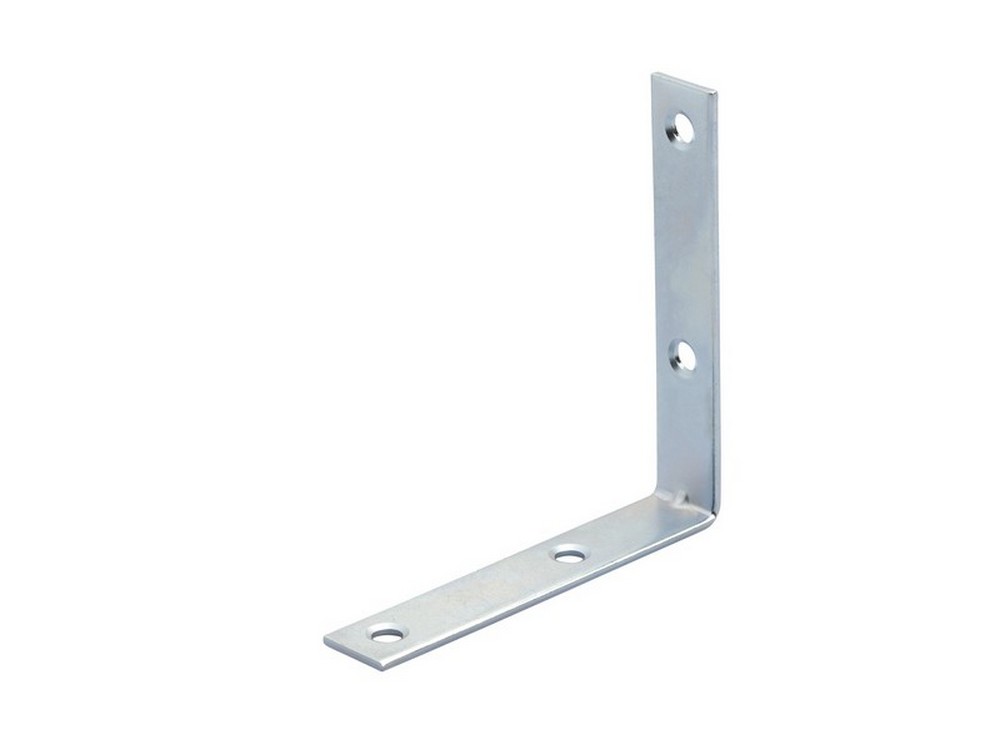 cf lastrina piegata acciaio zincato 100 pz. 4 fori mm.100x100 cod:ferx.vit45515