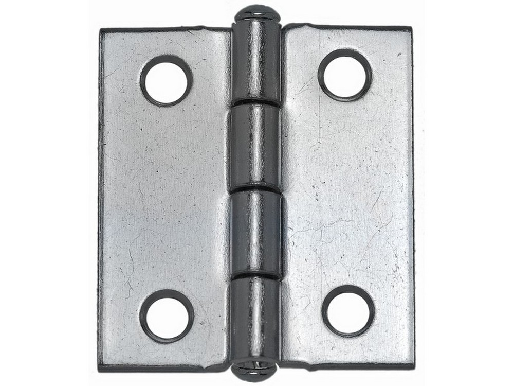 24pz cerniera mezza larga pesante perno fisso in acciaio zincato mm. 63,5x44 cod:ferx.vit49701