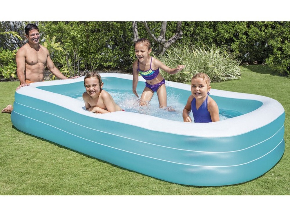 2pz piscina gonfiabile family cm. 305x183x56 h (lt. 1.050) cod:ferx.vit27279