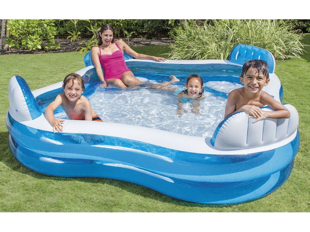 piscina quadrata family cm. 229x229x66 h (lt. 990) cod:ferx.vit31618