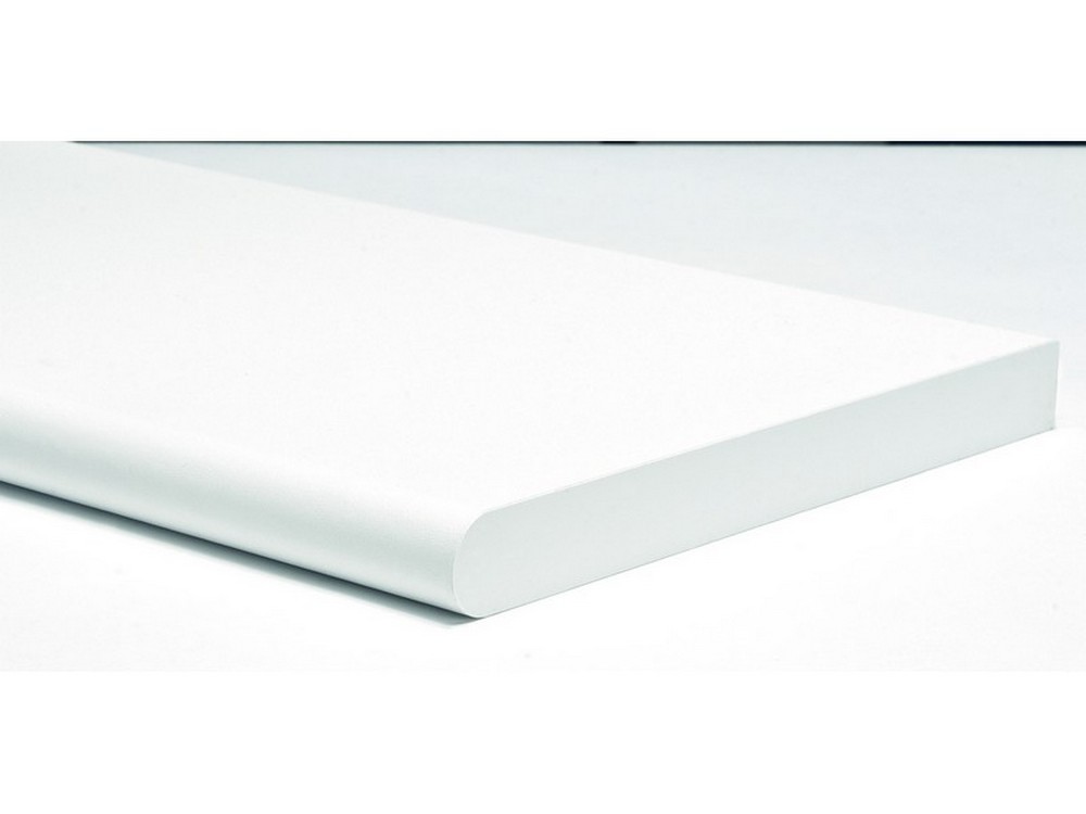 mensola murale stondata col. bianco cm. 80x25x2,5 cod:ferx.vit46781