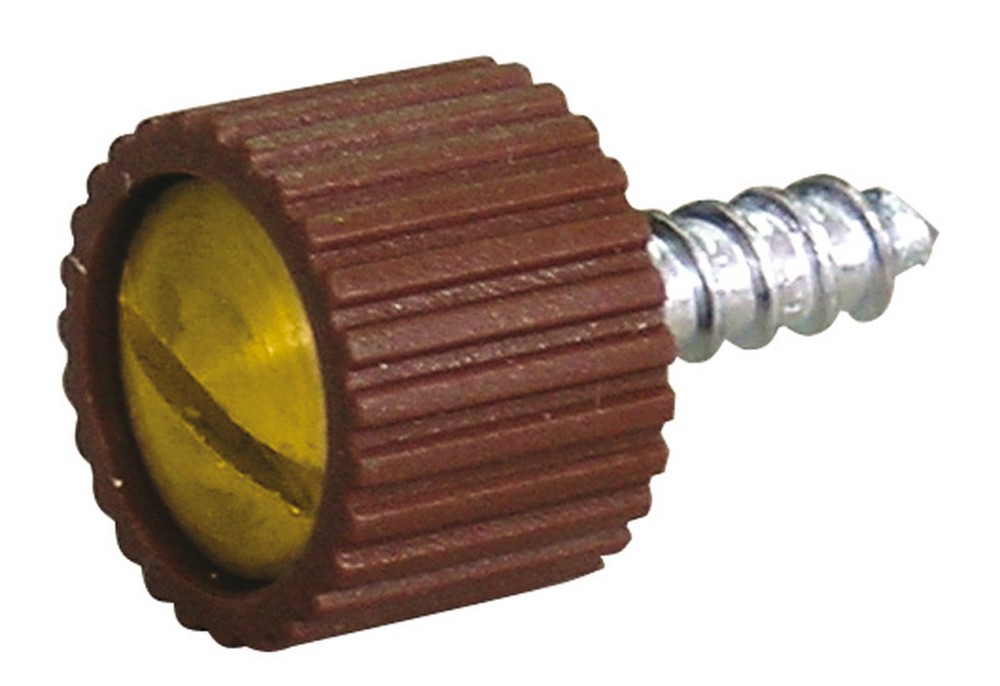 250pz reggicristallo con vite col. marrone cod:ferx.vit13455