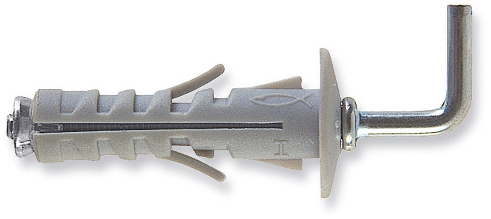 Image of 100pz tassello sb 12/2 con gancio medio 100 pz. mm. 12x45 cod:ferx.vit526