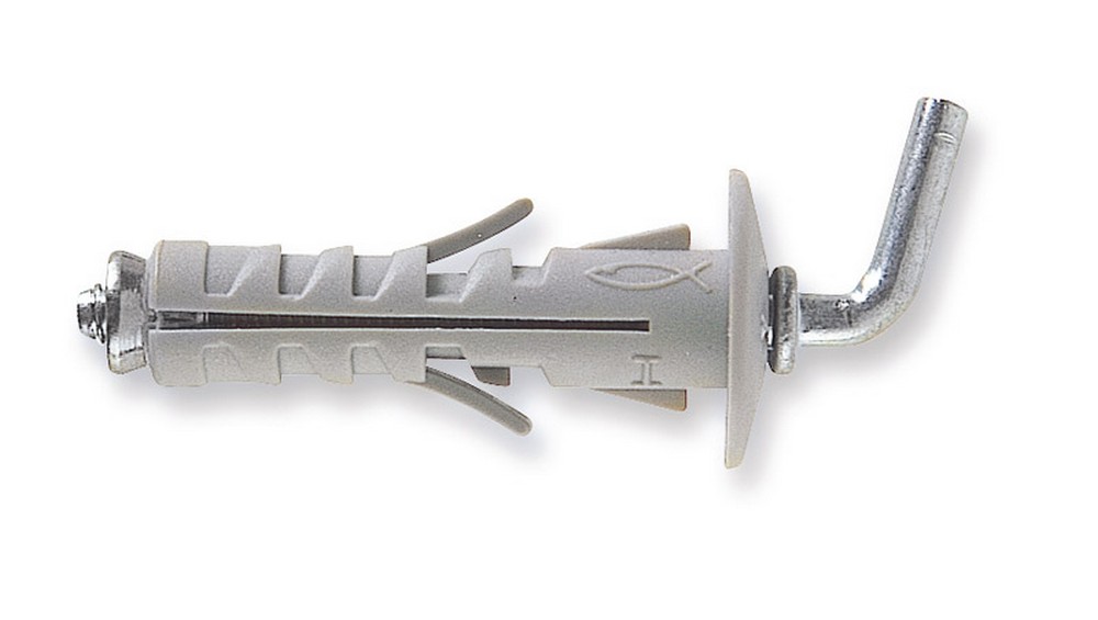 Image of 100pz tassello sb 12/8 con gancio corto 100 pz. mm. 12x45 cod:ferx.vit531