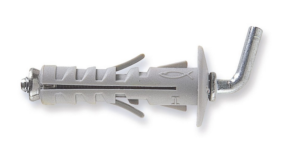 Image of 100pz tassello sb 9/8 con gancio corto 100 pz. mm. 9x40 cod:ferx.vit521