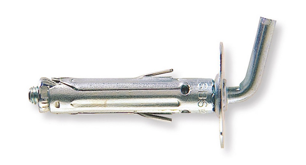100pz tassello sbs 9/8 con gancio corto 100 pz. mm. 9x45 cod:ferx.vit537