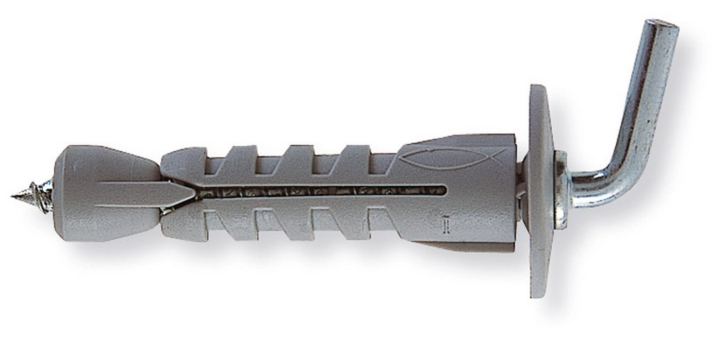 200pz tassello sbn 9/8 gancio corto x cartongesso 200 pz. mm. 9x43 cod:ferx.vit25717