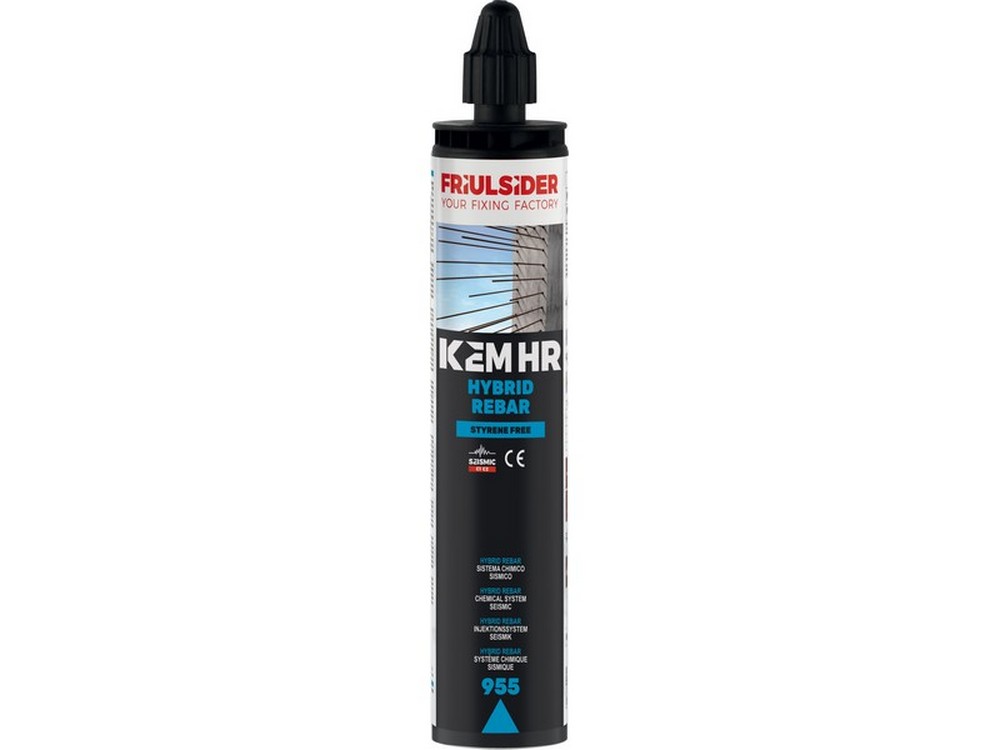 12pz ancorante chimico kem hr - hybrid rebar ml. 300 cod:ferx.vit53438
