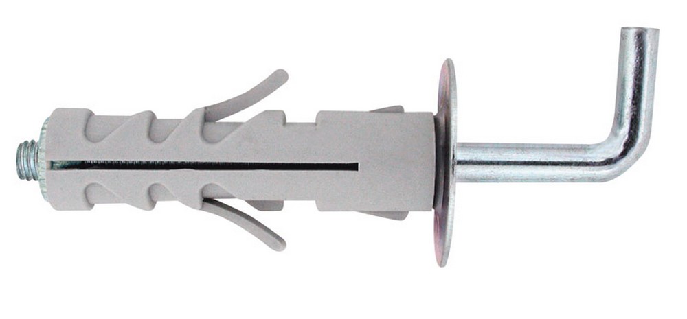 cf tassello ta con gancio lungo m4 100 pz. mm. 9x40 cod:ferx.vit28118