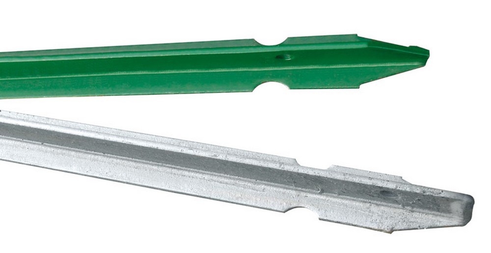 10pz paletto per recinzioni zincato h cm.175 mm.30x30x3 cod:ferx.vit41214