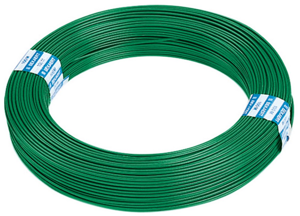 cf filo di legatura reti plastificato 5 rt. da mt. 100 ï mm. 1,80 cod:ferx.vit7992