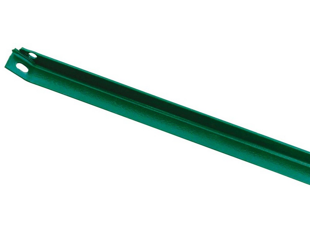 10pz saetta per recinzioni plastificata verde h cm. 120 mm.25x25x3 cod:ferx.vit14119