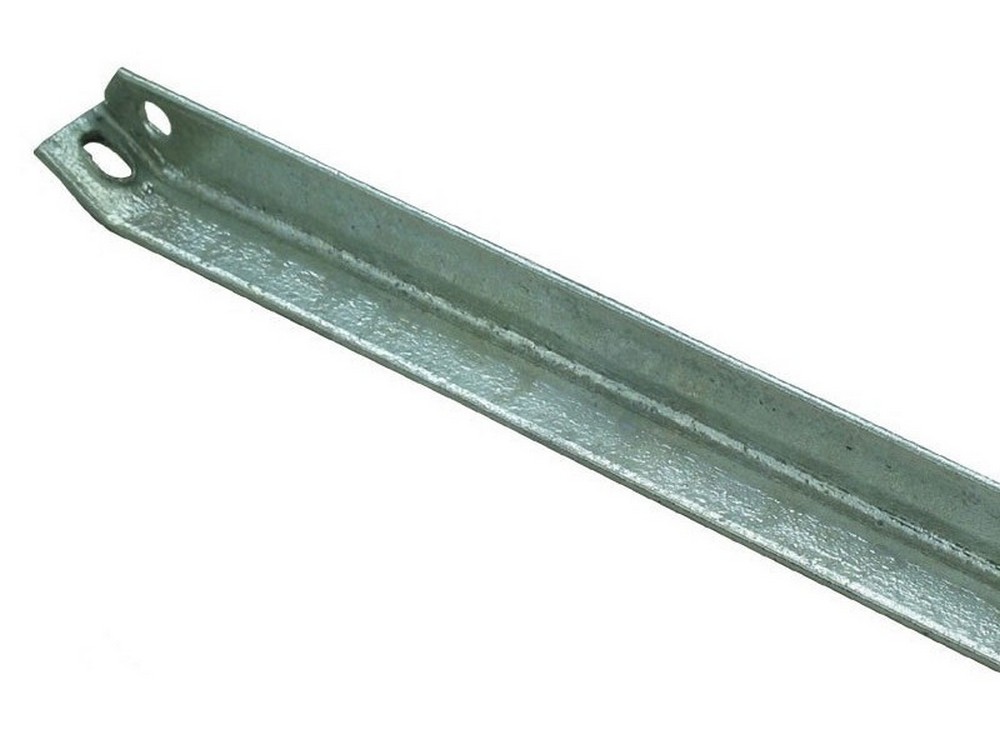 10pz saetta per recinzioni zincata h cm. 150 mm.25x25x3 cod:ferx.vit22632