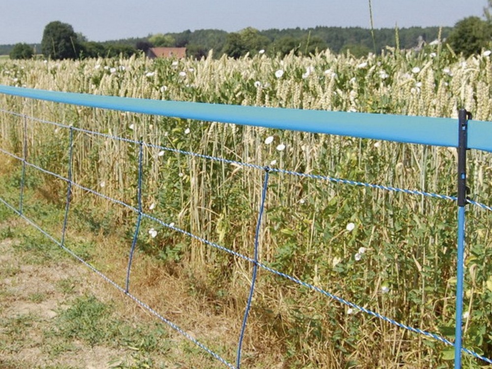 cf rete elettrificabile per cinghiali wildnet h cm. 73 lungh. mt. 50 con 12 paletti cod:ferx.vit48065