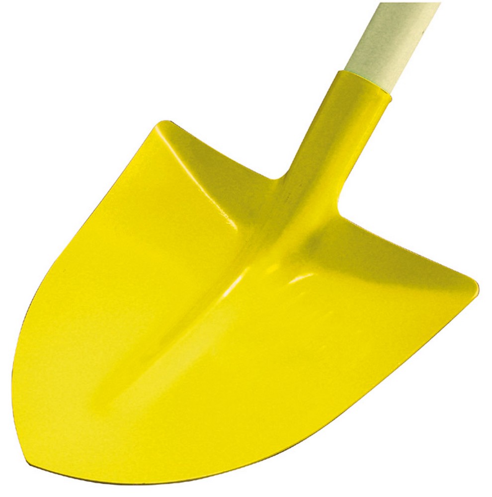 6pz badile a punta in alluminio temperato con spalla e manico mm. 300x300 cod:ferx.vit23146