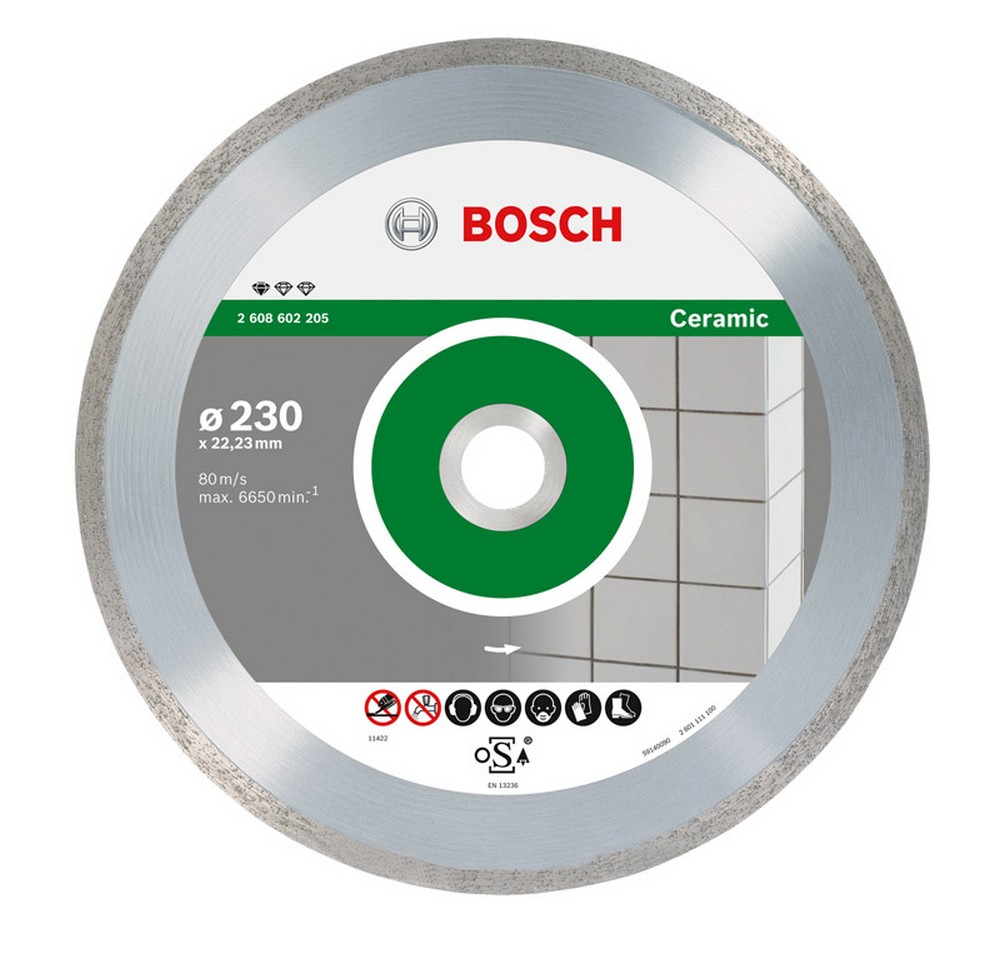 disco diamantato per ceramica ï mm. 230 cod:ferx.vit30278