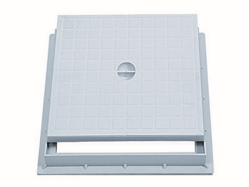 Image of telaio + chiusino per pozzetto cm. 55x55 cod:ferx.vit51369