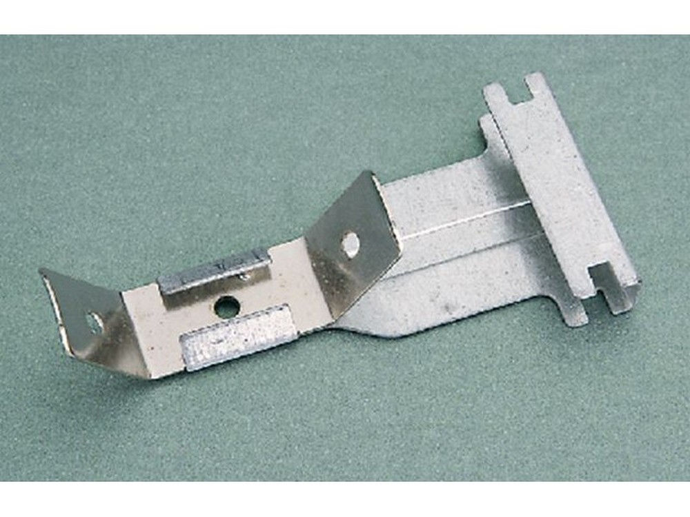 100pz gancio con molla plus x cartongesso profilo da soffitto 27/50 mm. b/tondo cod:ferx.vit46183