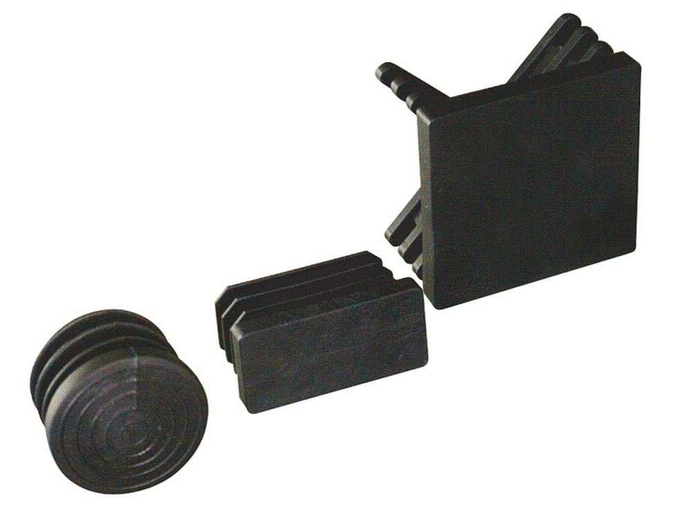 100pz puntale di protezione alettato quadrato mm. 50x50 cod:ferx.vit20647