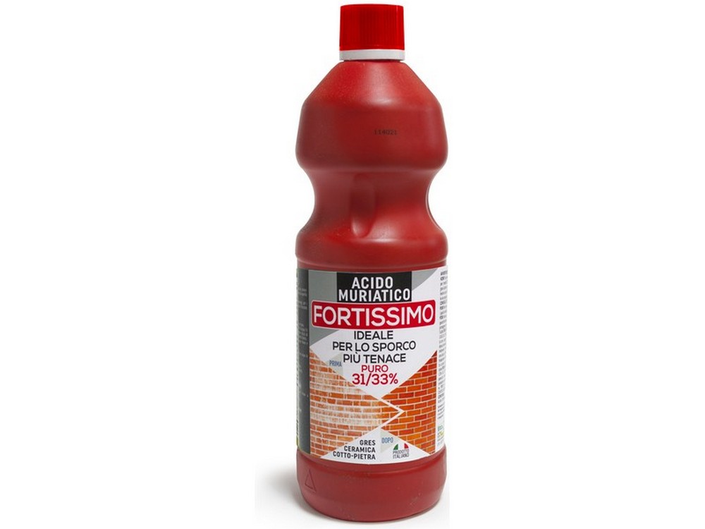 Image of 12pz acido cloridrico muriatico 33% lt. 1 cod:ferx.vit52187