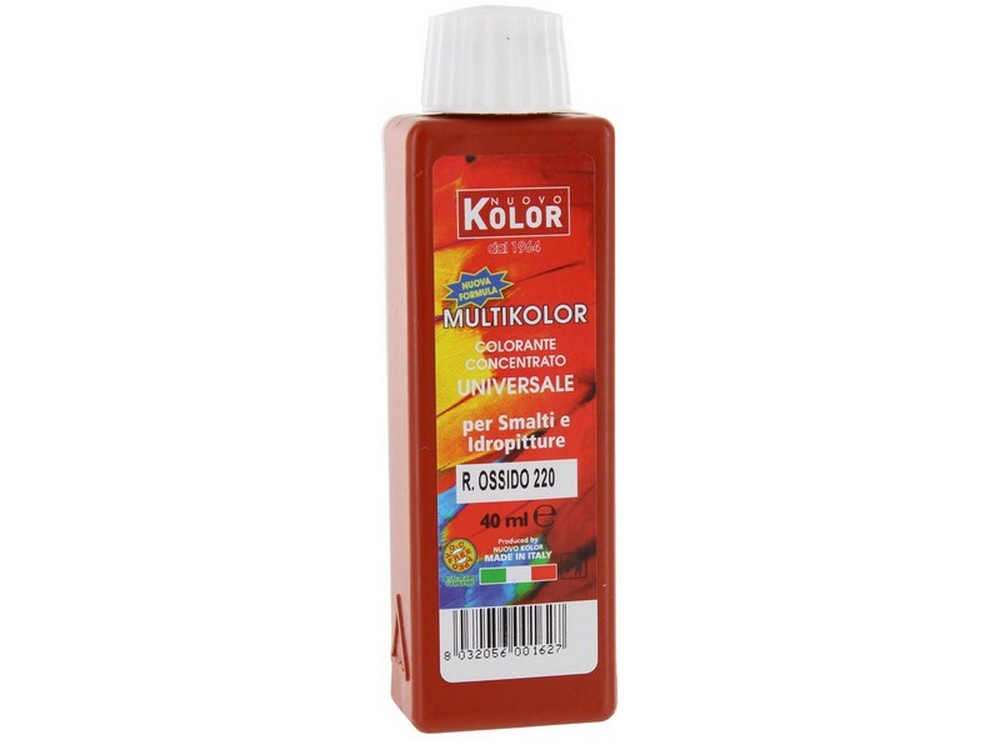 12pz colorante universale ml. 40 col. rosso vivo 20r cod:ferx.vit48020