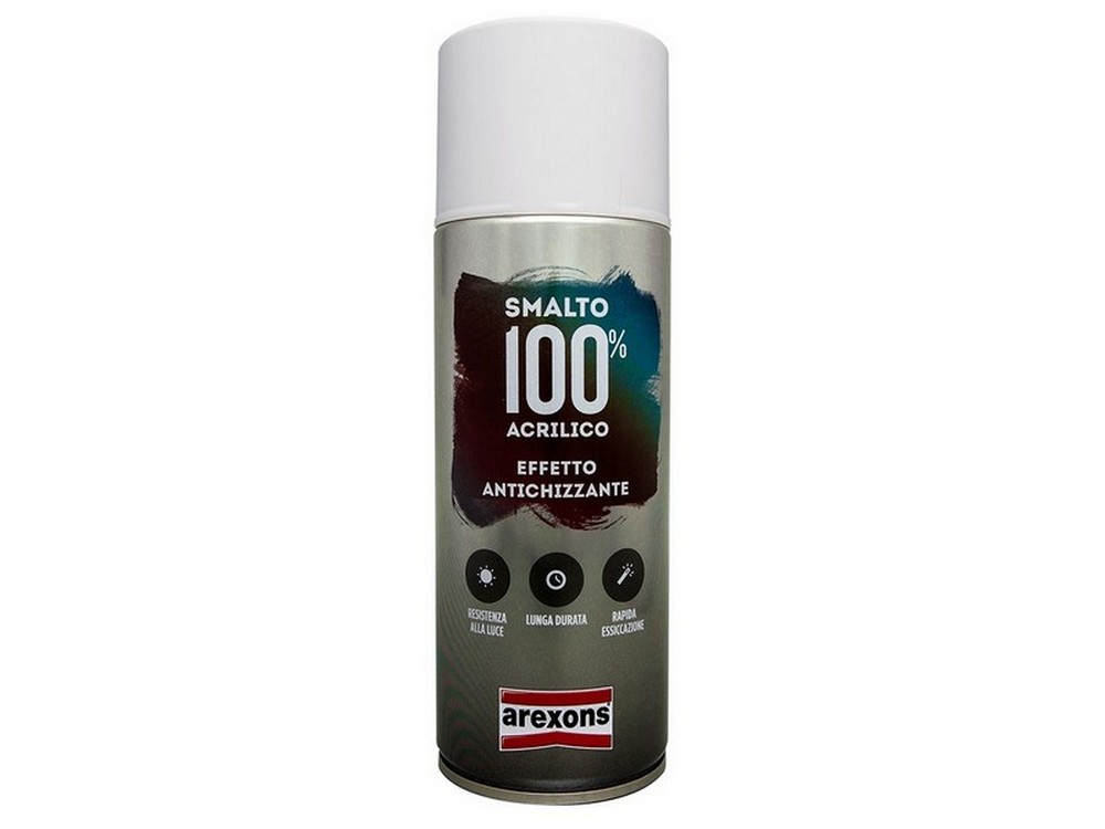 6pz vernice spray smalto 100% acrilico effetto antichizzante ml. 400 grigio peltro cod:ferx.vit39325