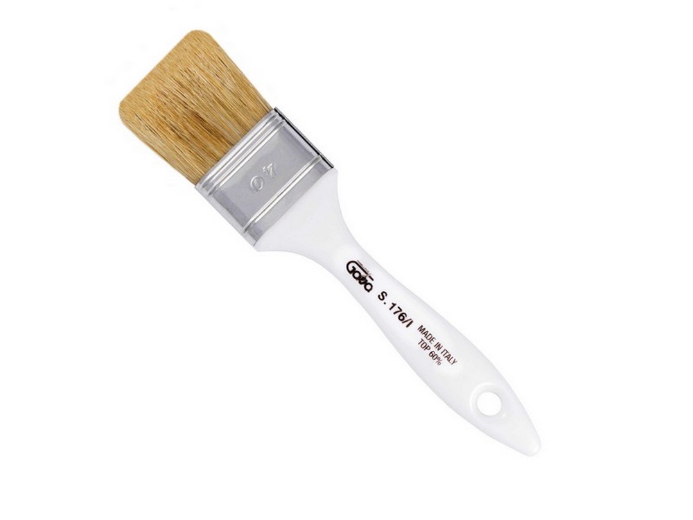 12pz pennellessa fai da te manico in plastica mm. 70 (misto ideal) cod:ferx.vit14522