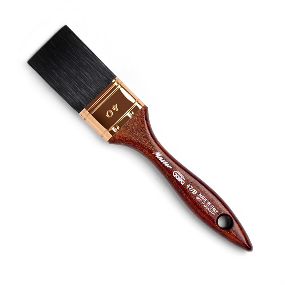 12pz pennellessa professionale setola nera mm. 30 cod:ferx.vit12307