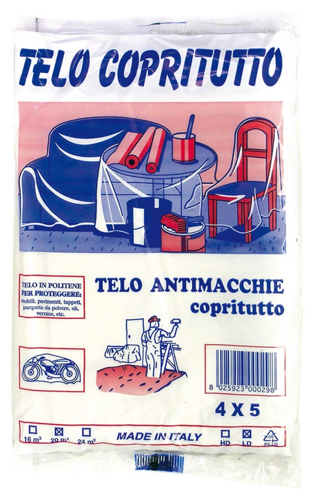 60pz telo copritutto mq. 20 cod:ferx.vit10875