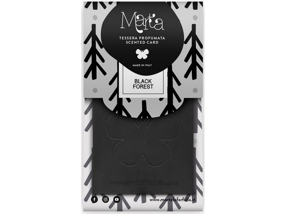 20pz profumatore appendibile ''marta card'' foresta nera cod:ferx.vit55008