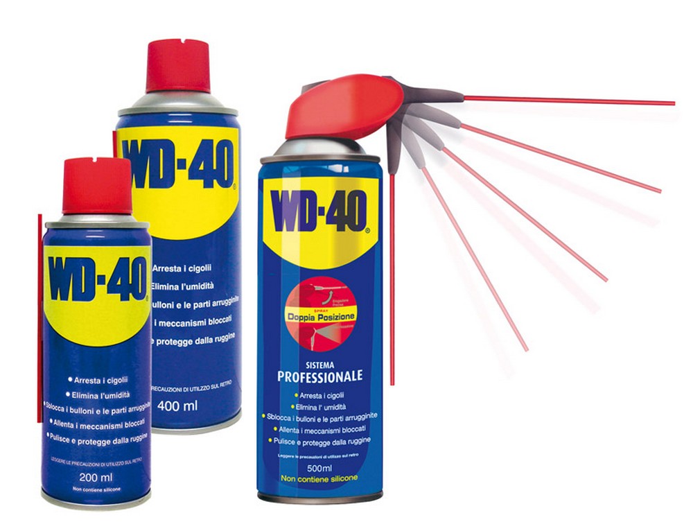 6pz spray lubrificante wd-40 vaporizzatore a doppia azione ml. 500 (in display) cod:ferx.vit26154