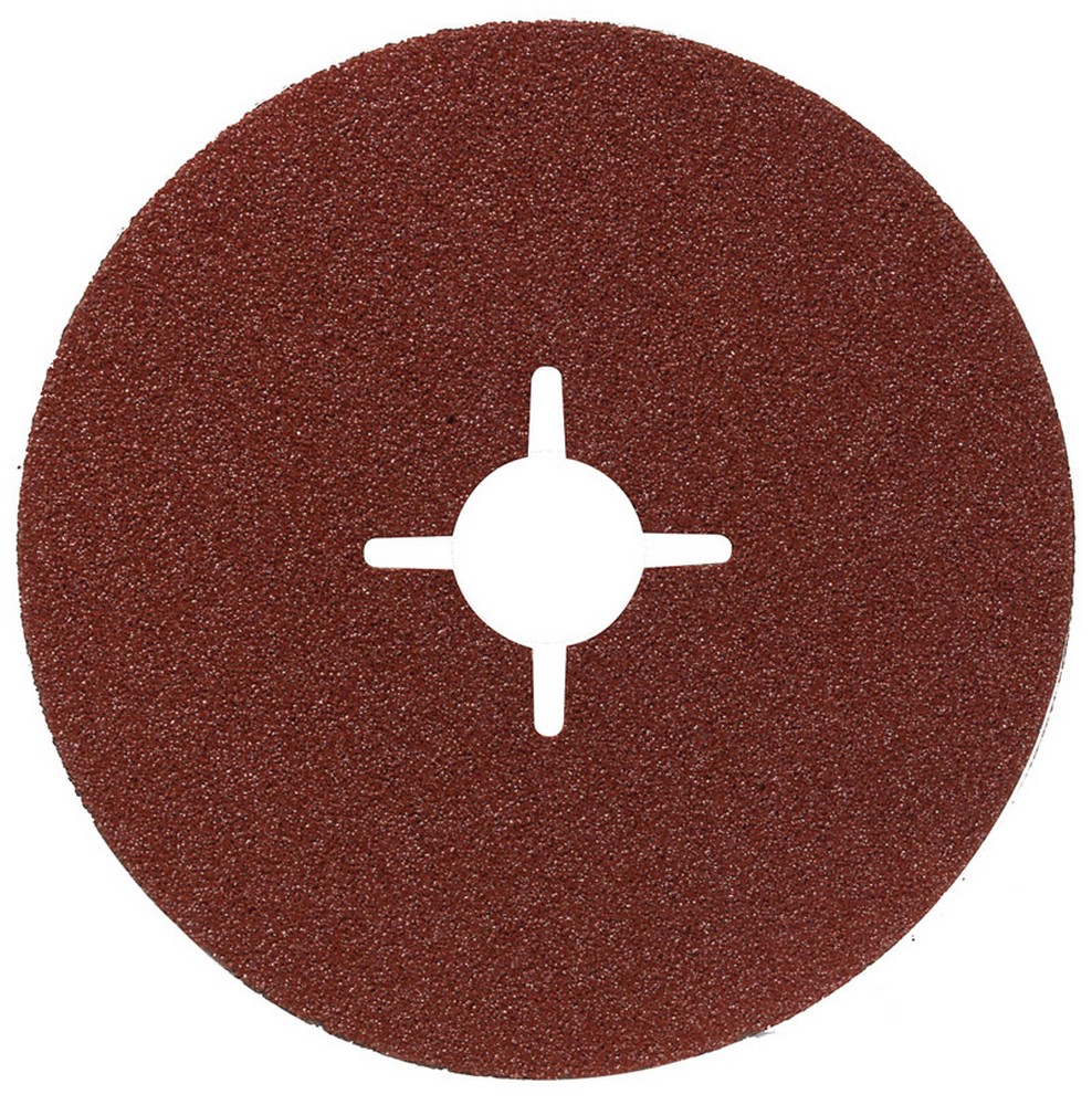 25pz disco abrasivo in fibra ï mm. 115 - foro 22 grana 36 cod:ferx.vit22541