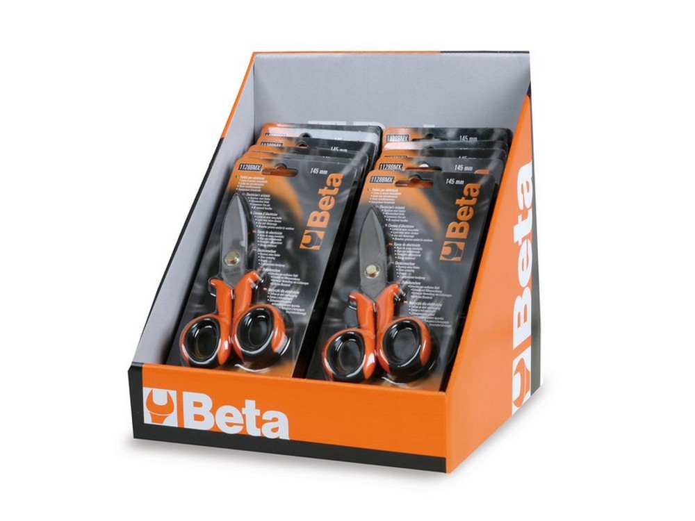 cf espositore forbici per elettricisti art. 1128bmx/ec15 15 pezzi cod:ferx.vit51014