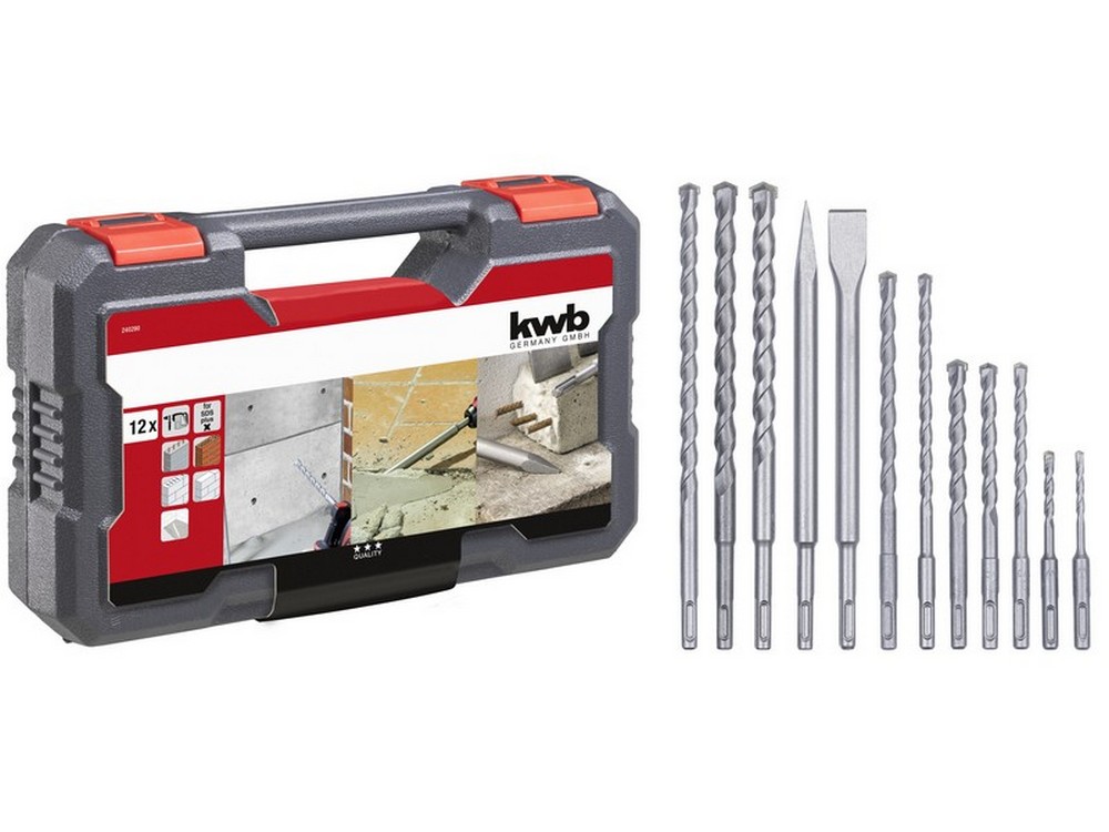 cf set punte e scalpelli sds-plus 12 pezzi cod:ferx.vit38675