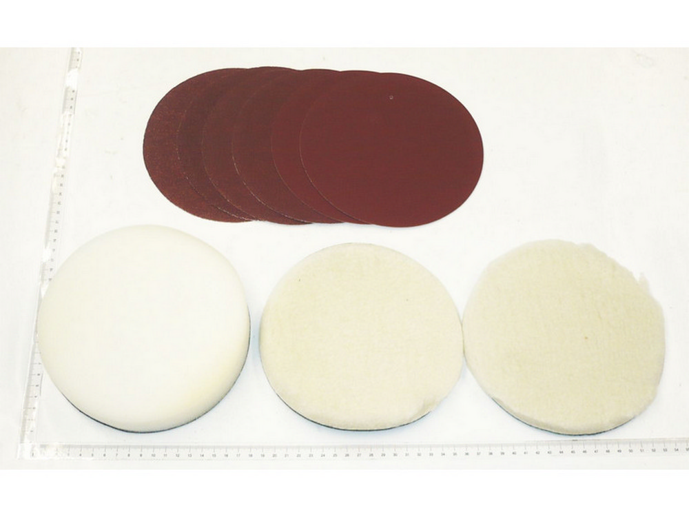 Image of cf set cuffie + dischi per lucidatrice bt-po1100e 9 pezzi cod:ferx.vit38677