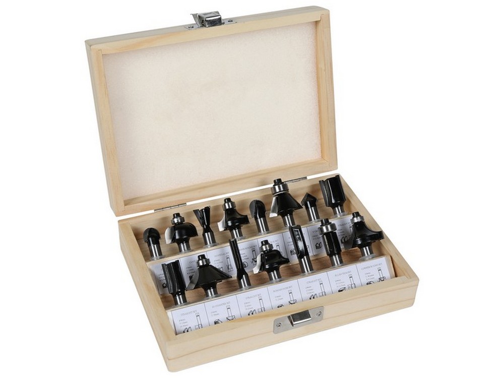 Image of cf set frese per fresatrice verticale 15 pezzi cod:ferx.vit53442