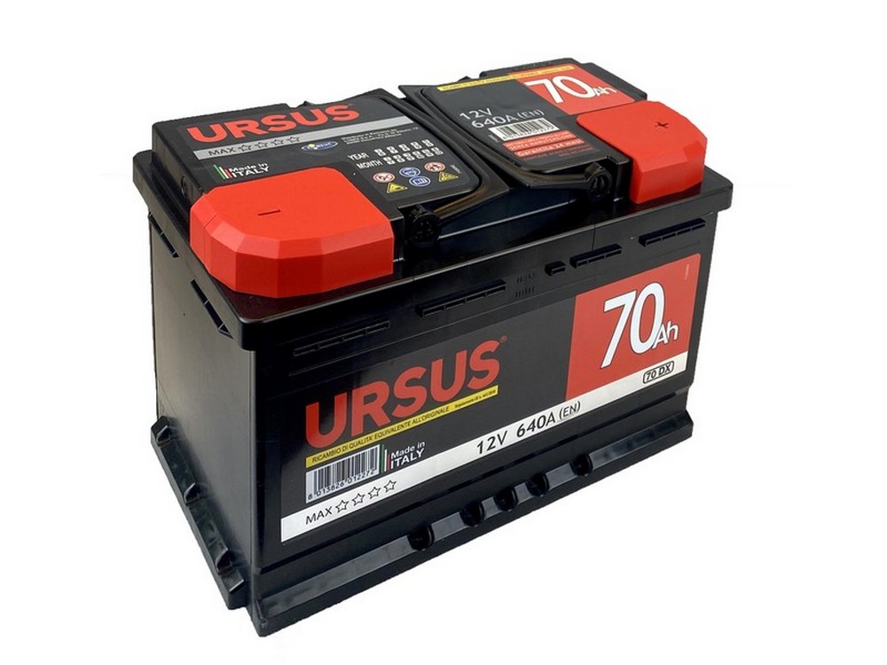 batteria avviamento auto ursus 80 ah mm. 313x175x190 h cod:ferx.vit51776