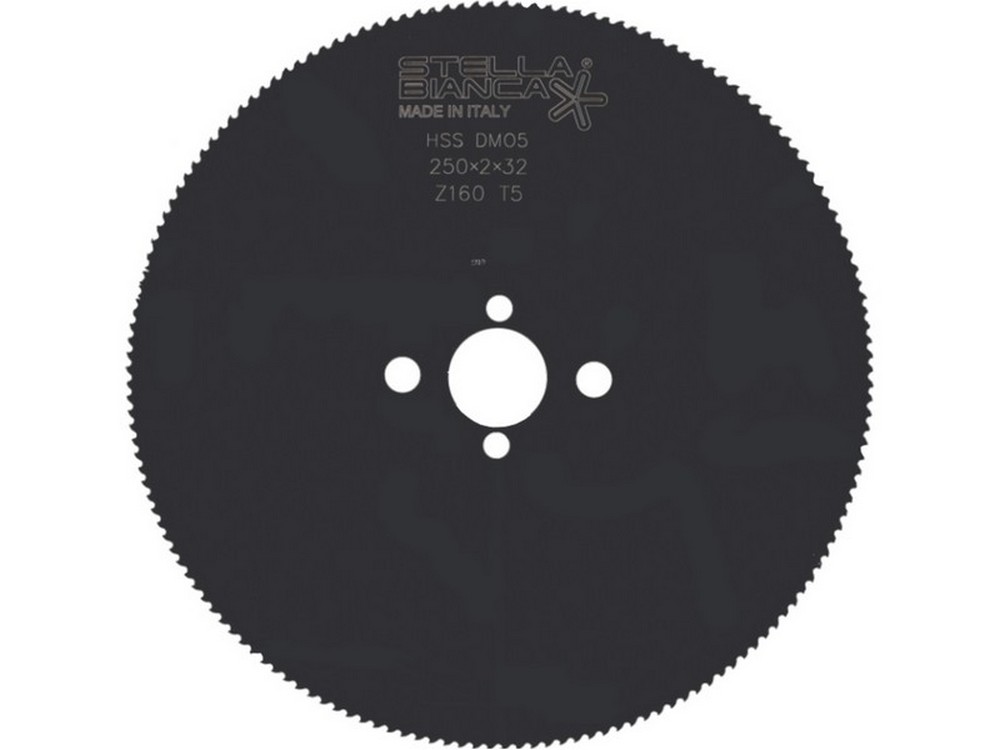 disco hss t5-pieno/profilato per taglio ferro ï mm. 250 spess. 2,0 mm. cod:ferx.vit53370
