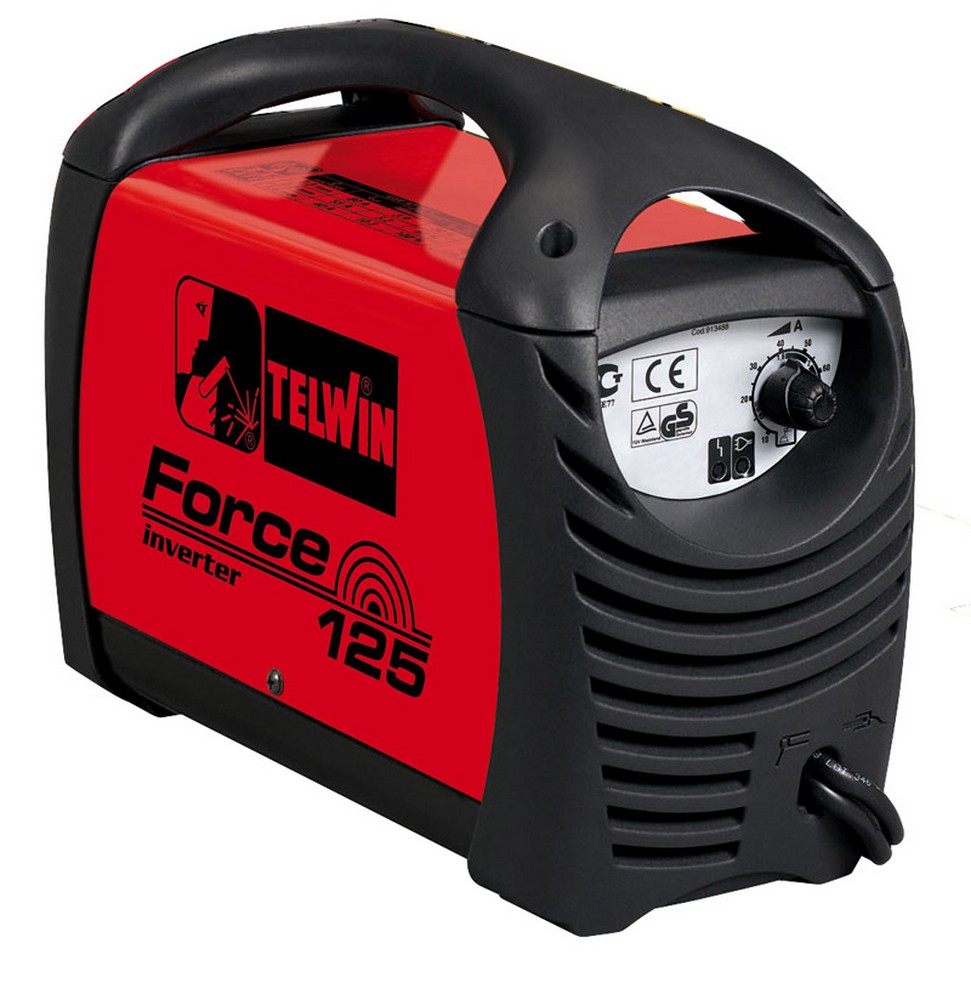 Image of saldatrice ad inverter force 125 2,3 kw - 80 amp + accessori cod:ferx.vit28918