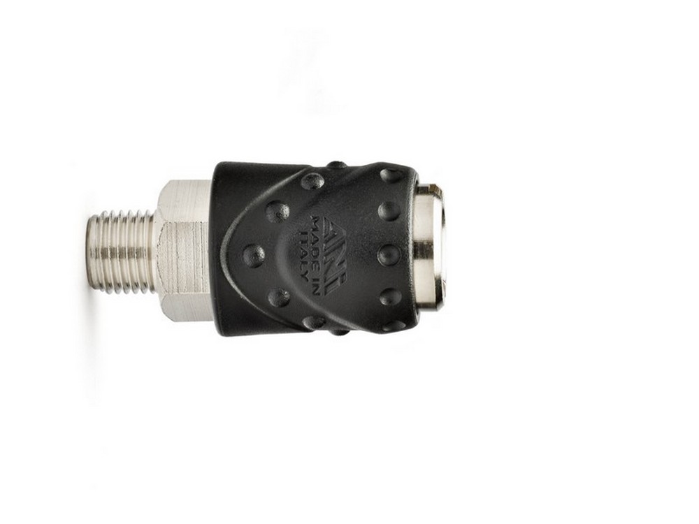10pz rubinetto rapido a sfera universale filettato 1/4 m cod:ferx.vit45047