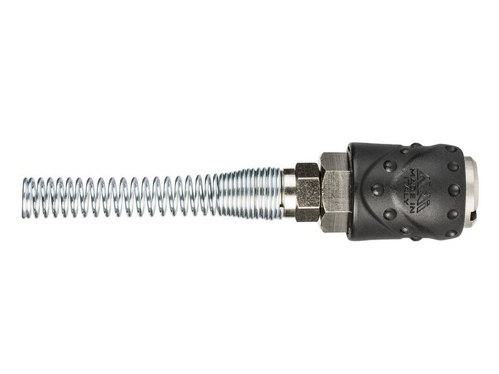 10pz raccordo per spirali attacco rapido per compressori mis. 6x8 cod:ferx.vit44982