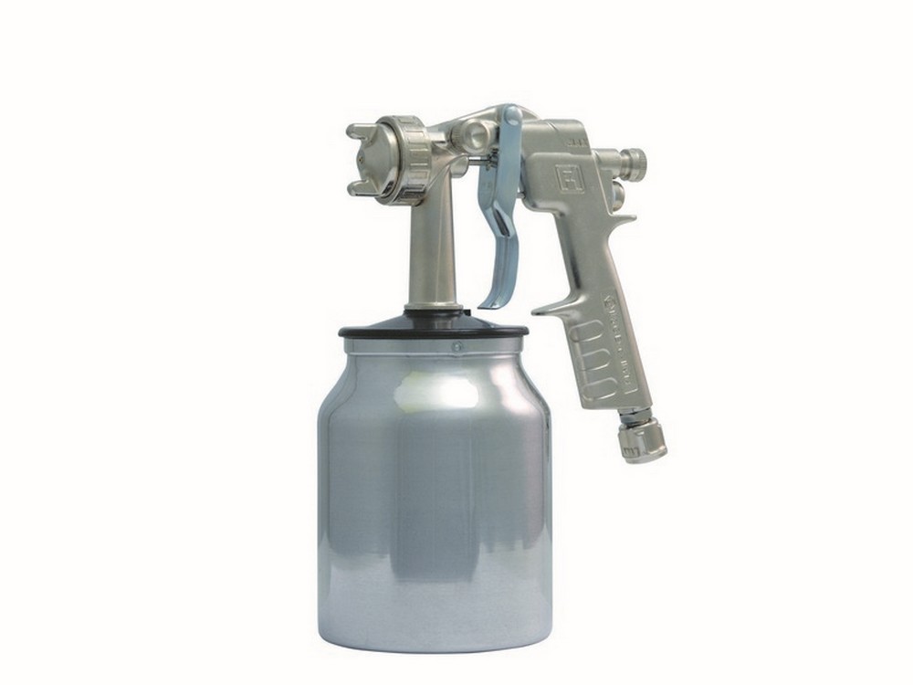 aerografo verniciatura serbatoio inf. alluminio 1 lt per compressori cod:ferx.vit45052
