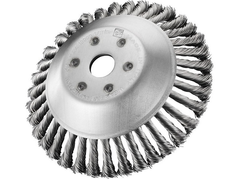 spazzola per decespugliatore extreme fili acciaio ï mm. 200 cod:ferx.vit52272